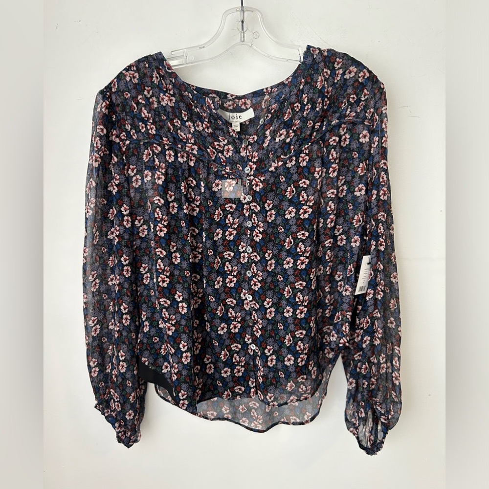 Joie Floral Patterned Blouse